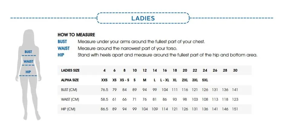 Academy Ladies Polo - Silver/Charcoal - 10 - Biz Collection