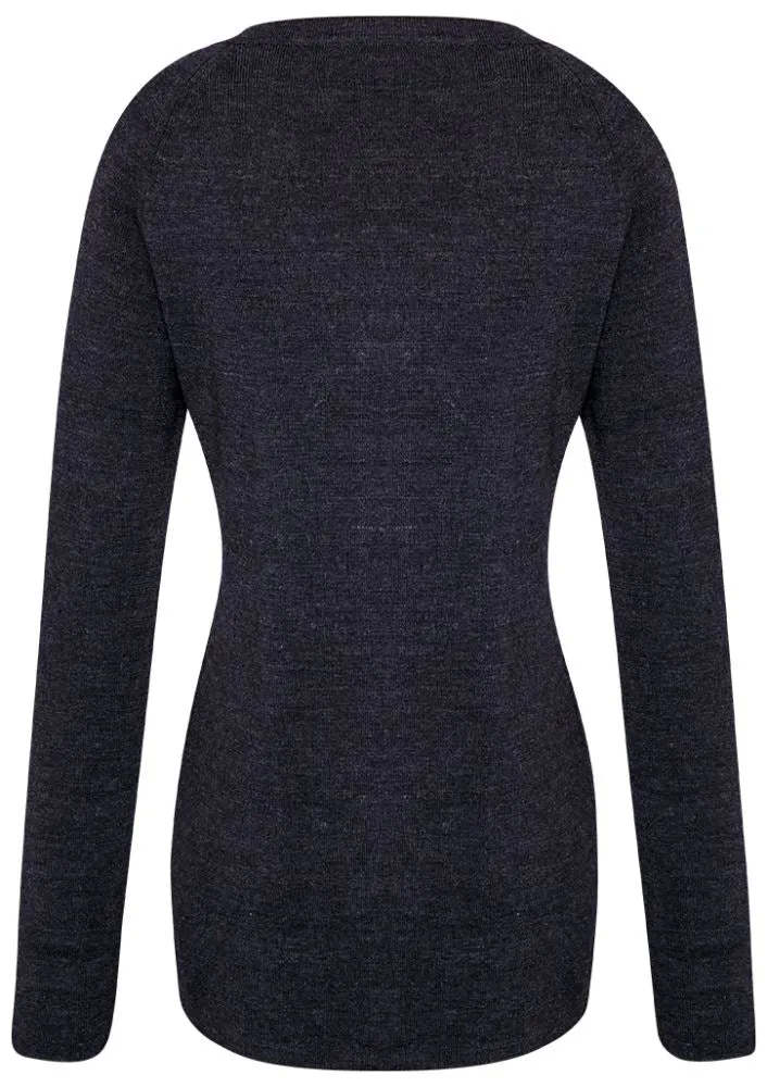 Advatex Ladies Varesa Cardigan - Charcoal - Large - Biz Collection