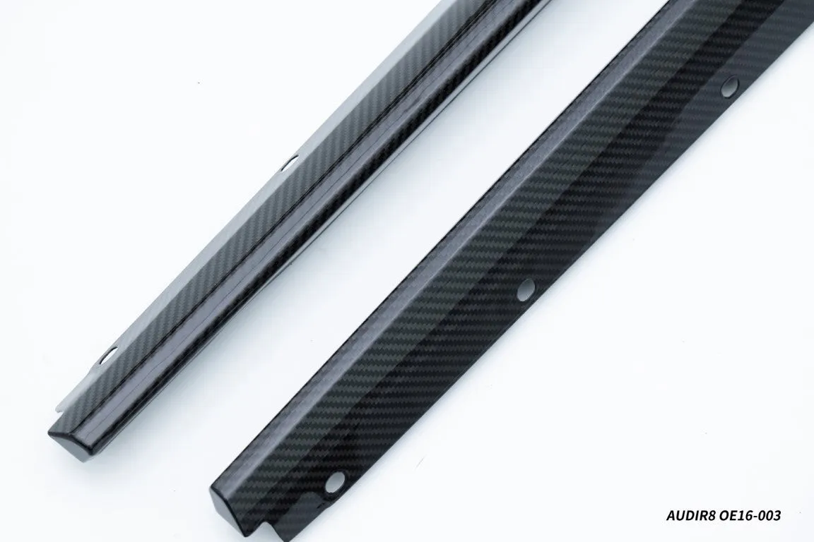 Aero Republic Facelift Style Side Skirts Extensions for Audi R8 Gen 2 2016-2023 Carbon Fiber/PP
