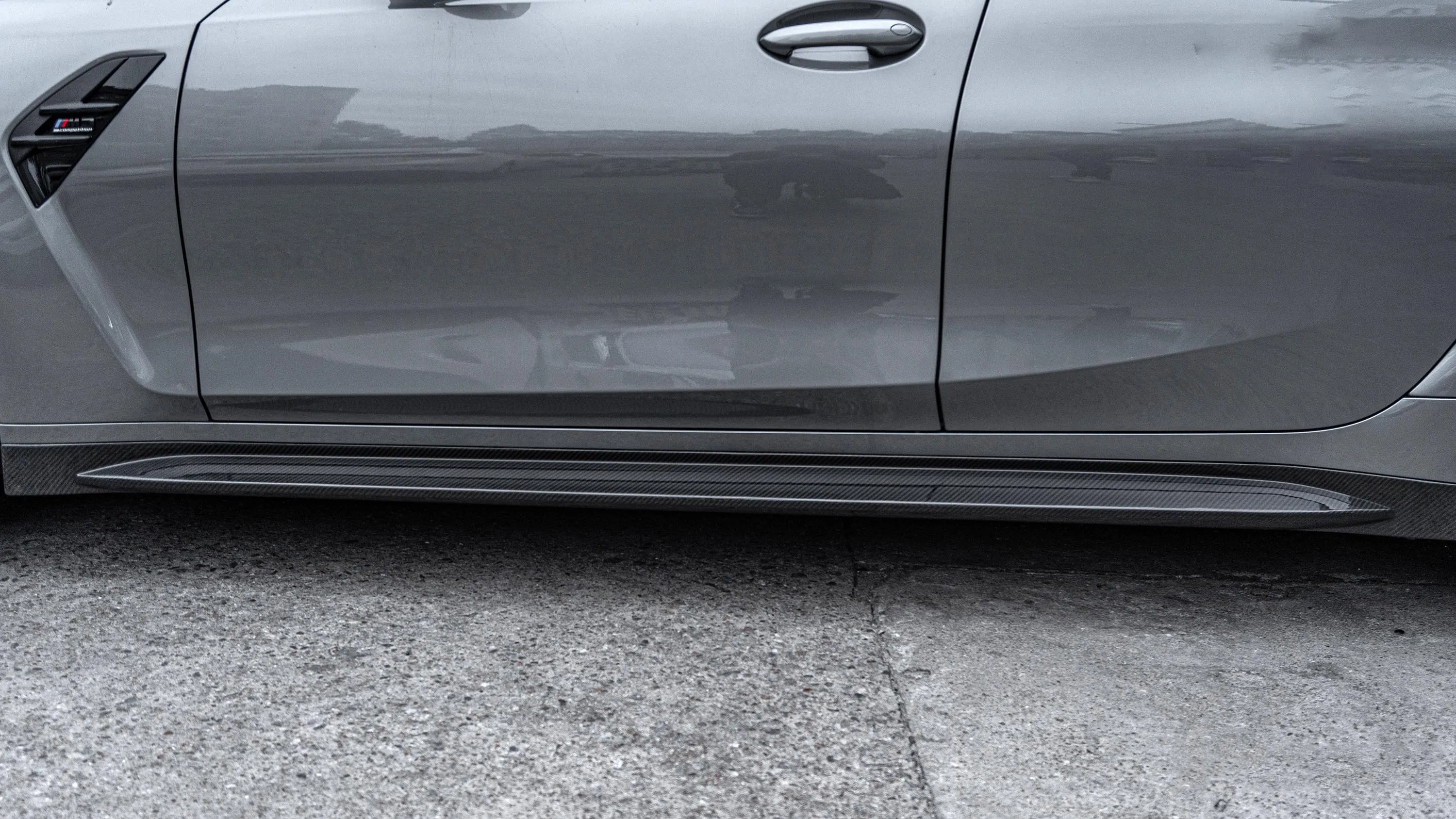 Aero Republic OE Style Side Skirts for BMW M3/C/CS G80 G81 & M4/C/CS G82 G83 Carbon Fiber