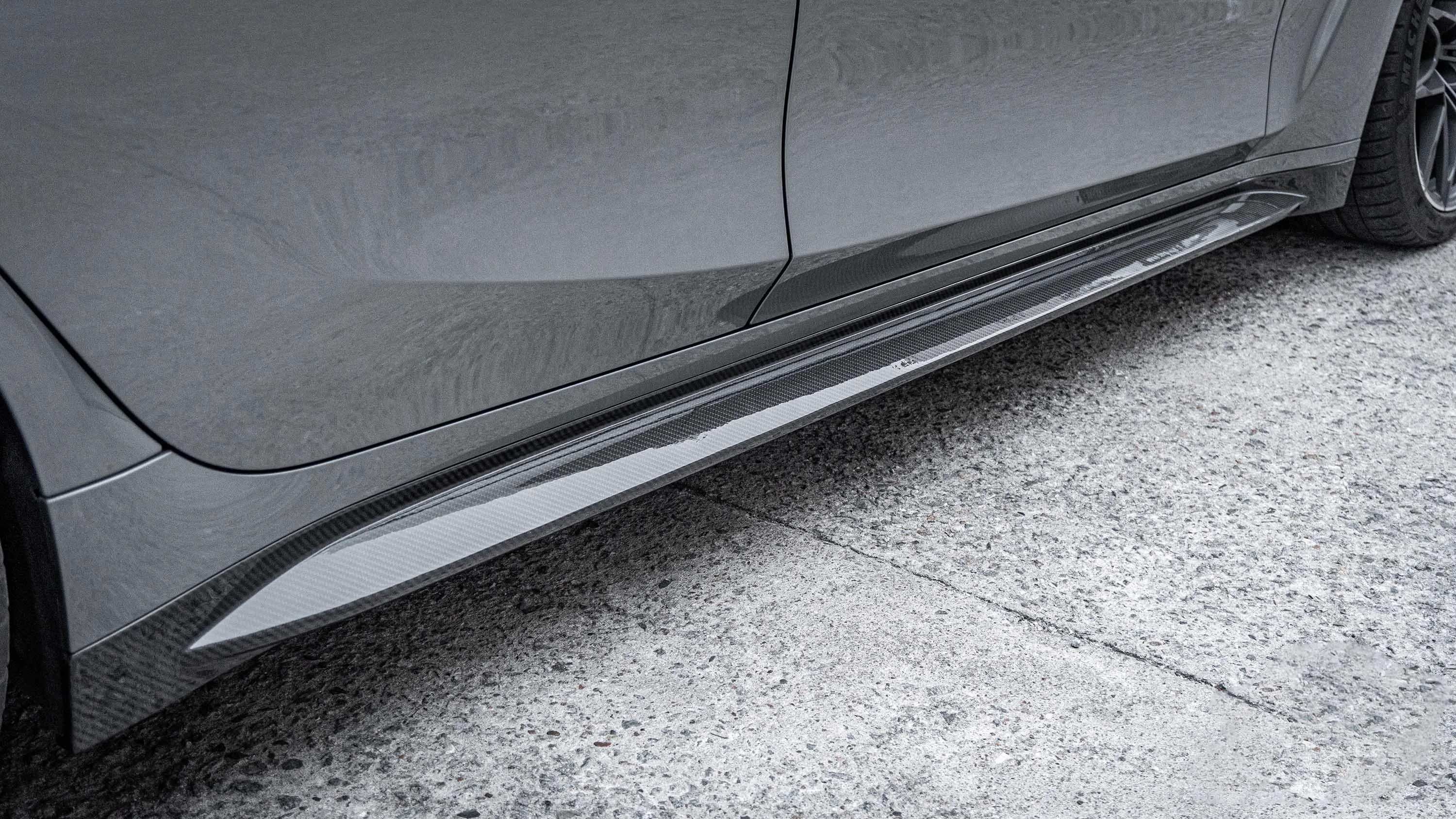 Aero Republic OE Style Side Skirts for BMW M3/C/CS G80 G81 & M4/C/CS G82 G83 Carbon Fiber