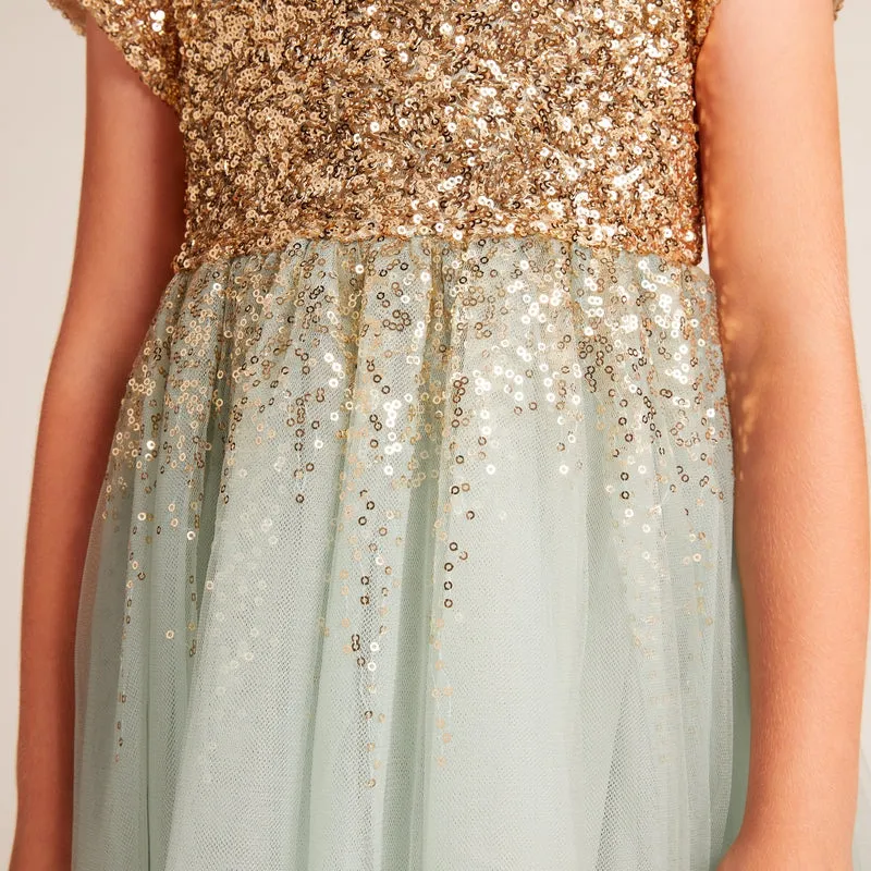 Aqua Blue Moon Dress