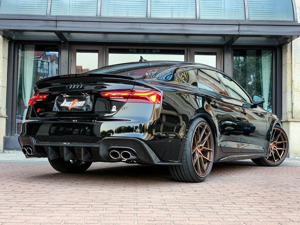 BCTXE Tuning V1 Side Skirts for Audi S5 A5 B9.5 2020-ON Pre-preg Carbon Fiber