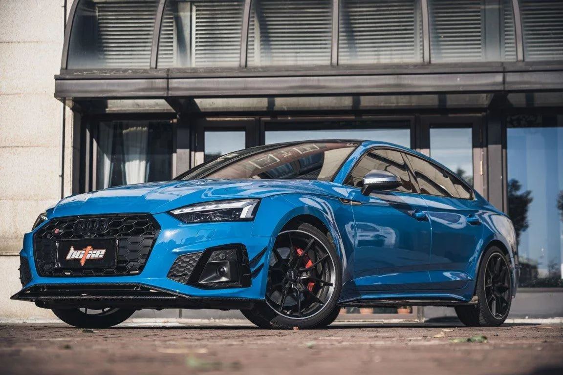 BCTXE Tuning V1 Side Skirts for Audi S5 A5 B9.5 2020-ON Pre-preg Carbon Fiber
