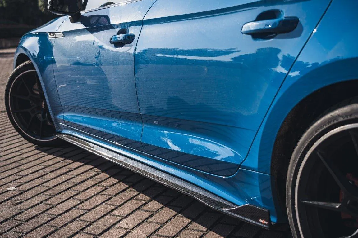 BCTXE Tuning V1 Side Skirts for Audi S5 A5 B9.5 2020-ON Pre-preg Carbon Fiber
