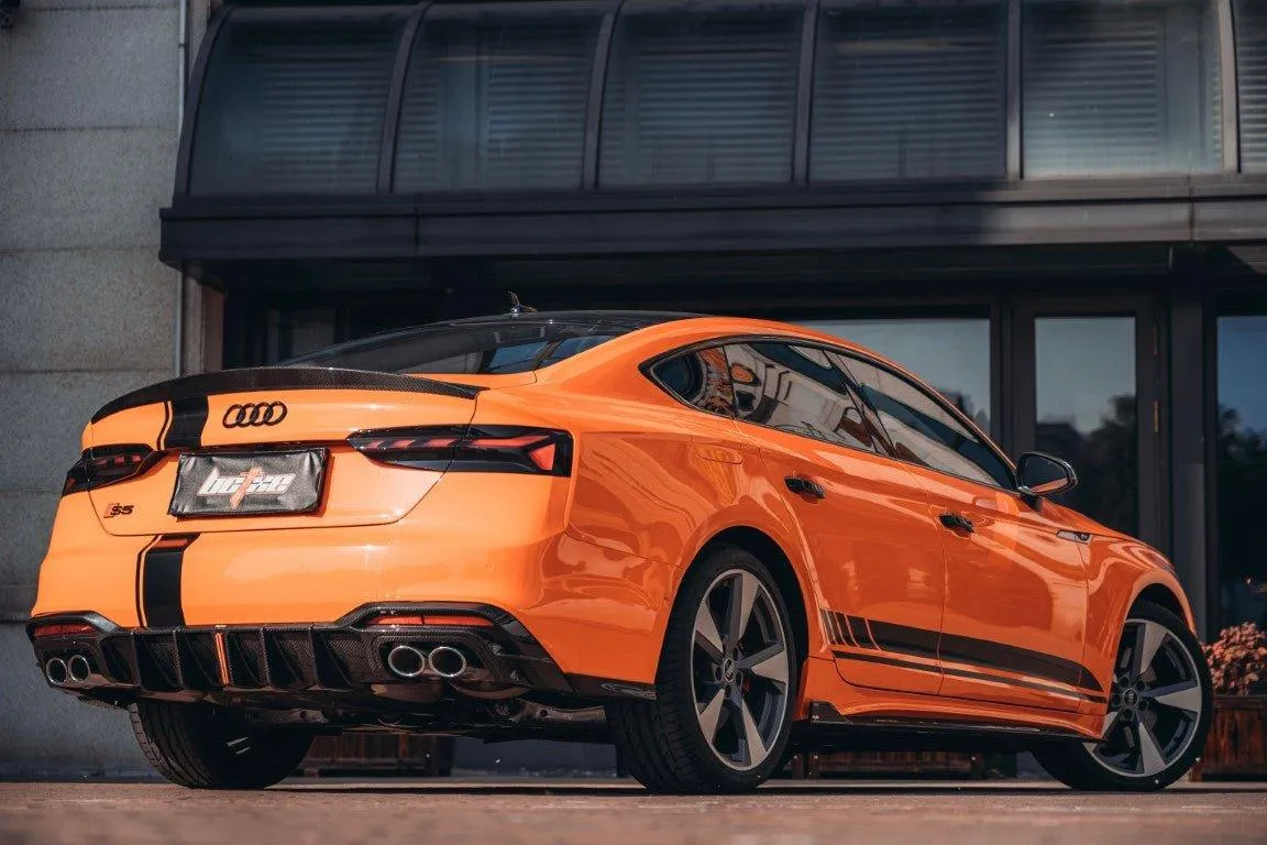BCTXE Tuning V1 Side Skirts for Audi S5 A5 B9.5 2020-ON Pre-preg Carbon Fiber
