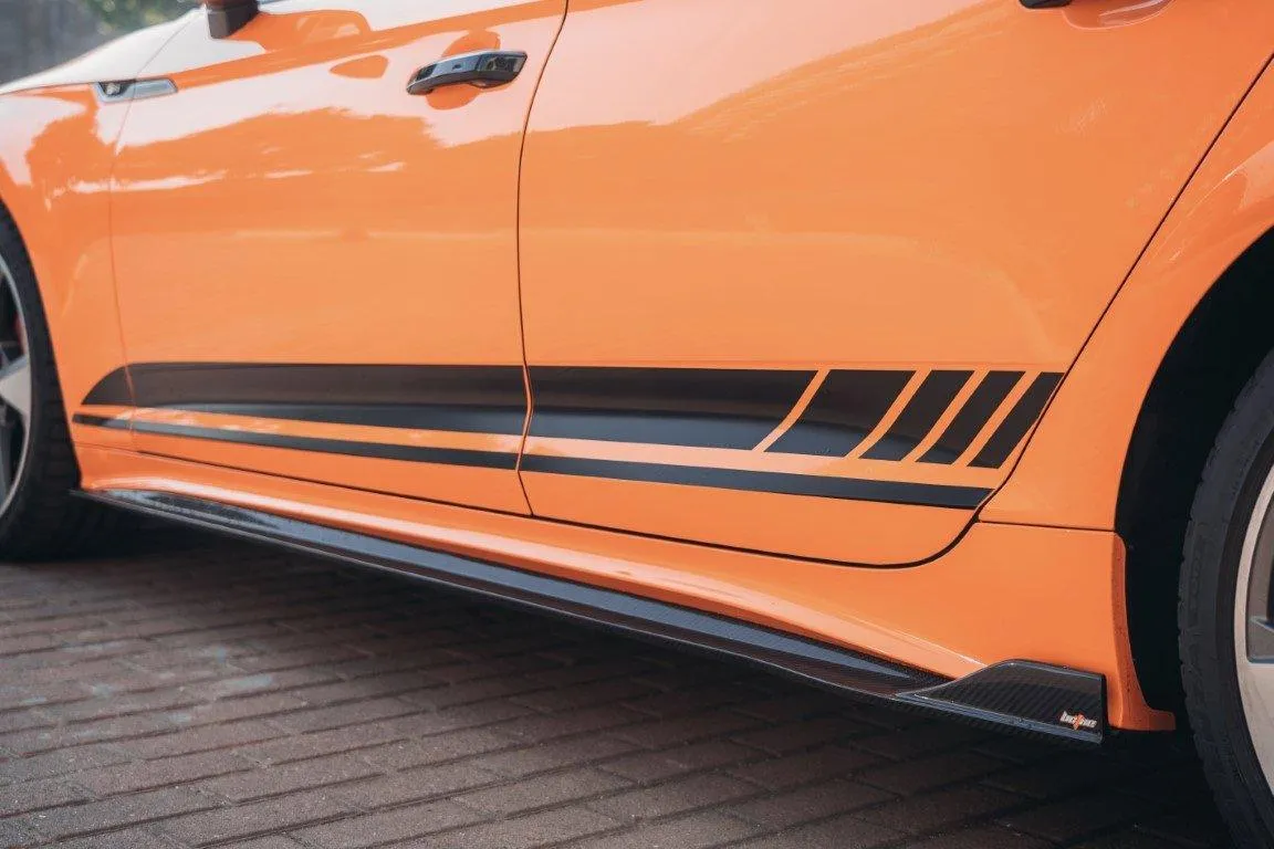 BCTXE Tuning V1 Side Skirts for Audi S5 A5 B9.5 2020-ON Pre-preg Carbon Fiber