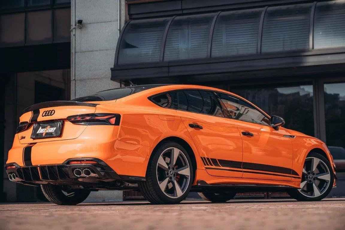 BCTXE Tuning V1 Side Skirts for Audi S5 A5 B9.5 2020-ON Pre-preg Carbon Fiber