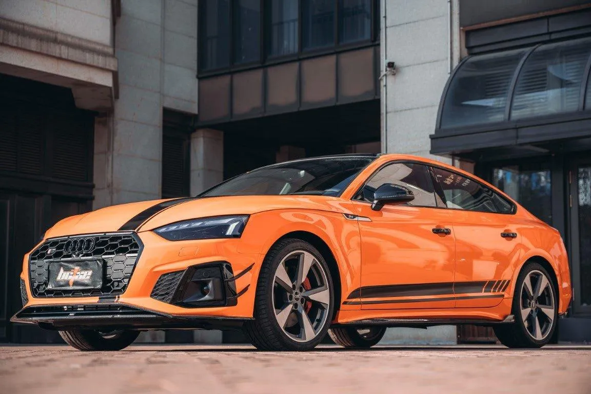 BCTXE Tuning V1 Side Skirts for Audi S5 A5 B9.5 2020-ON Pre-preg Carbon Fiber
