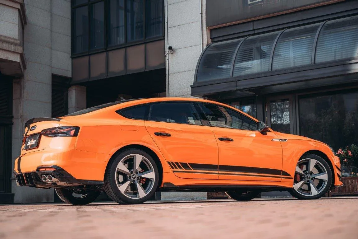 BCTXE Tuning V1 Side Skirts for Audi S5 A5 B9.5 2020-ON Pre-preg Carbon Fiber