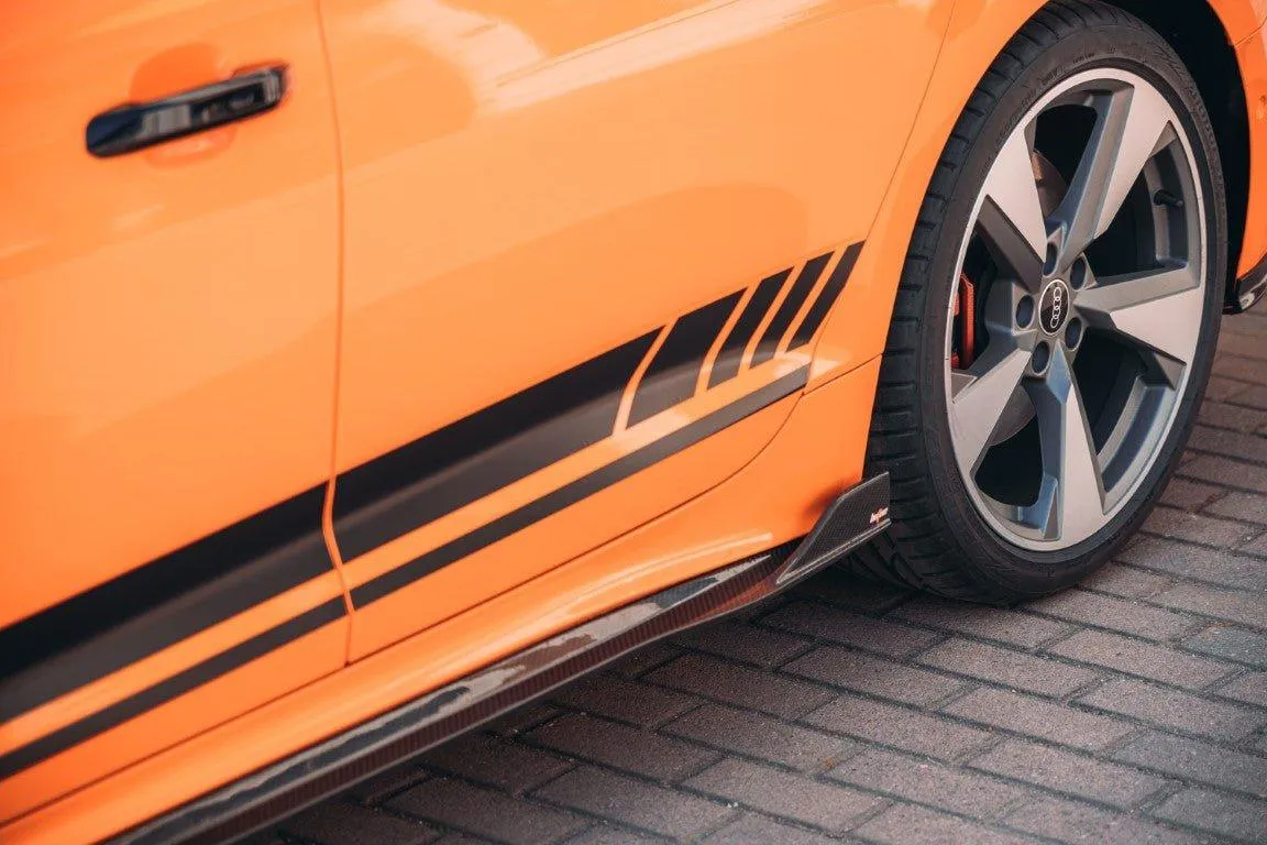 BCTXE Tuning V1 Side Skirts for Audi S5 A5 B9.5 2020-ON Pre-preg Carbon Fiber