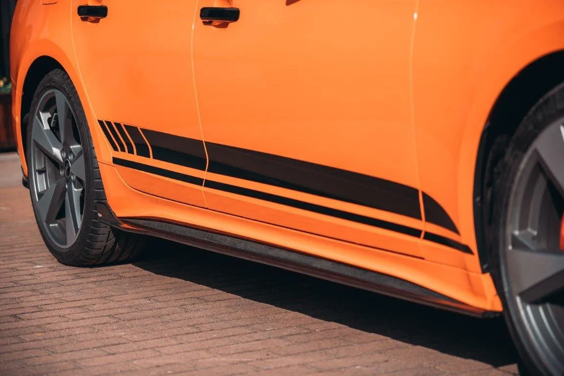BCTXE Tuning V1 Side Skirts for Audi S5 A5 B9.5 2020-ON Pre-preg Carbon Fiber