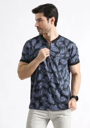 Black Printed Shirt
