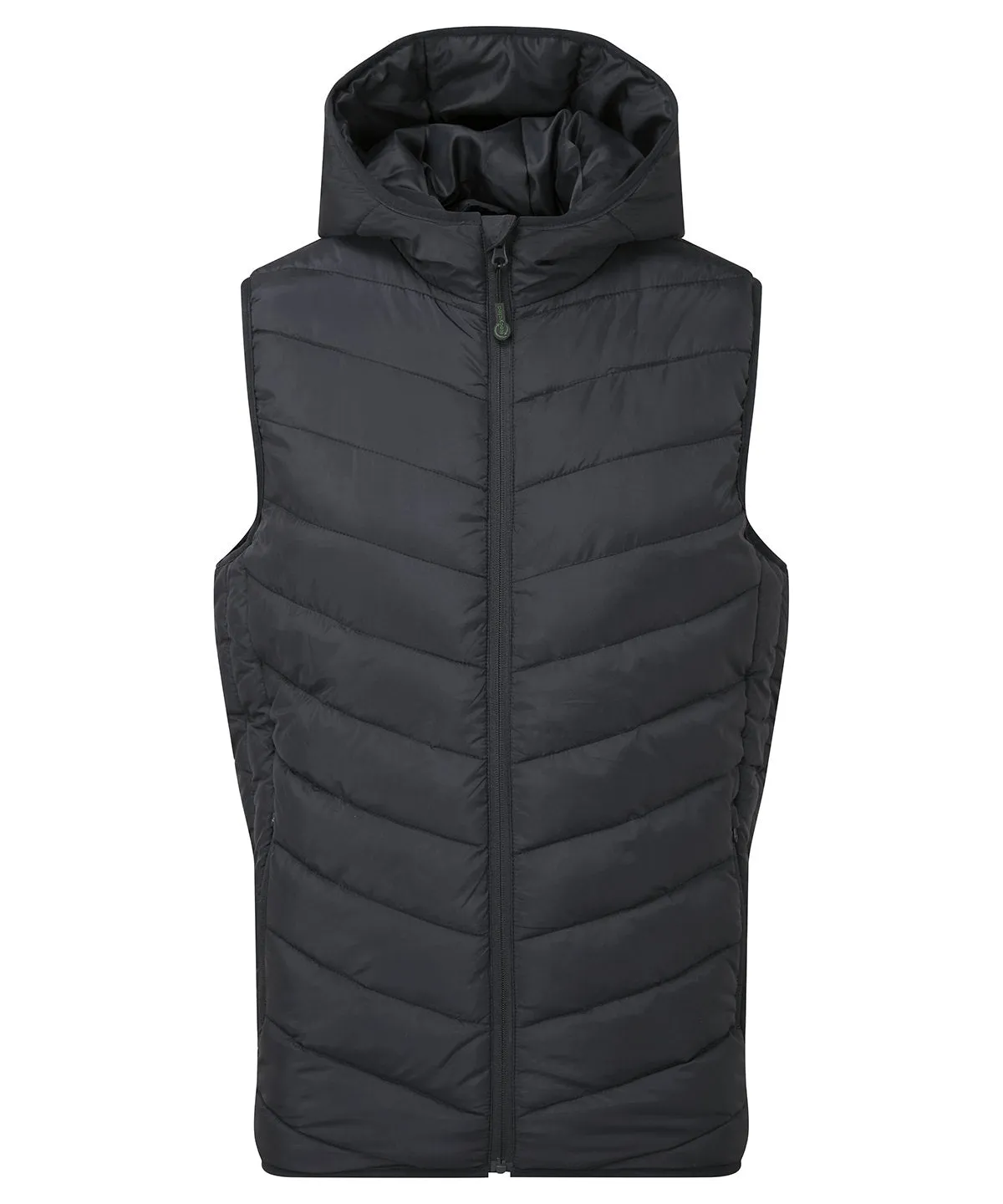 Black - Taurus recycled padded bodywarmer