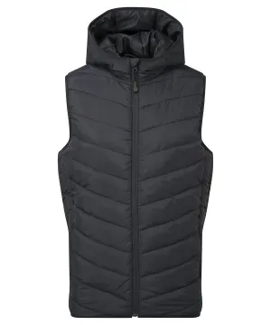 Black - Taurus recycled padded bodywarmer
