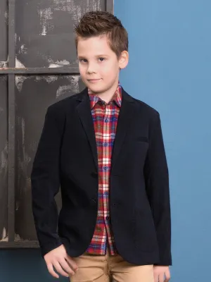 Boy's Black Blazers - EBTB17-4372