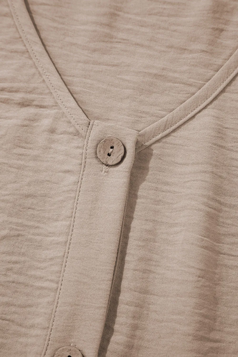 Button Down Vest & Drawstring Pants Set
