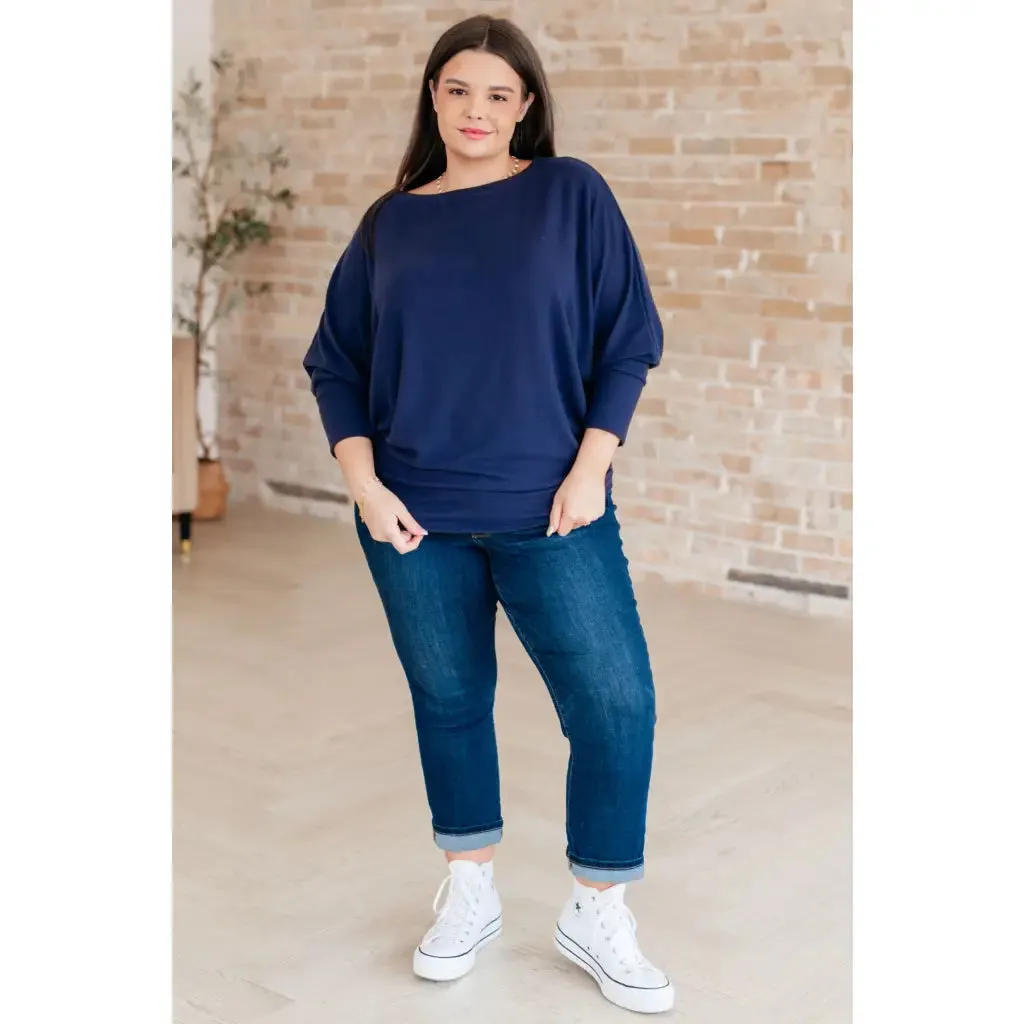 Casually Comfy Batwing Top