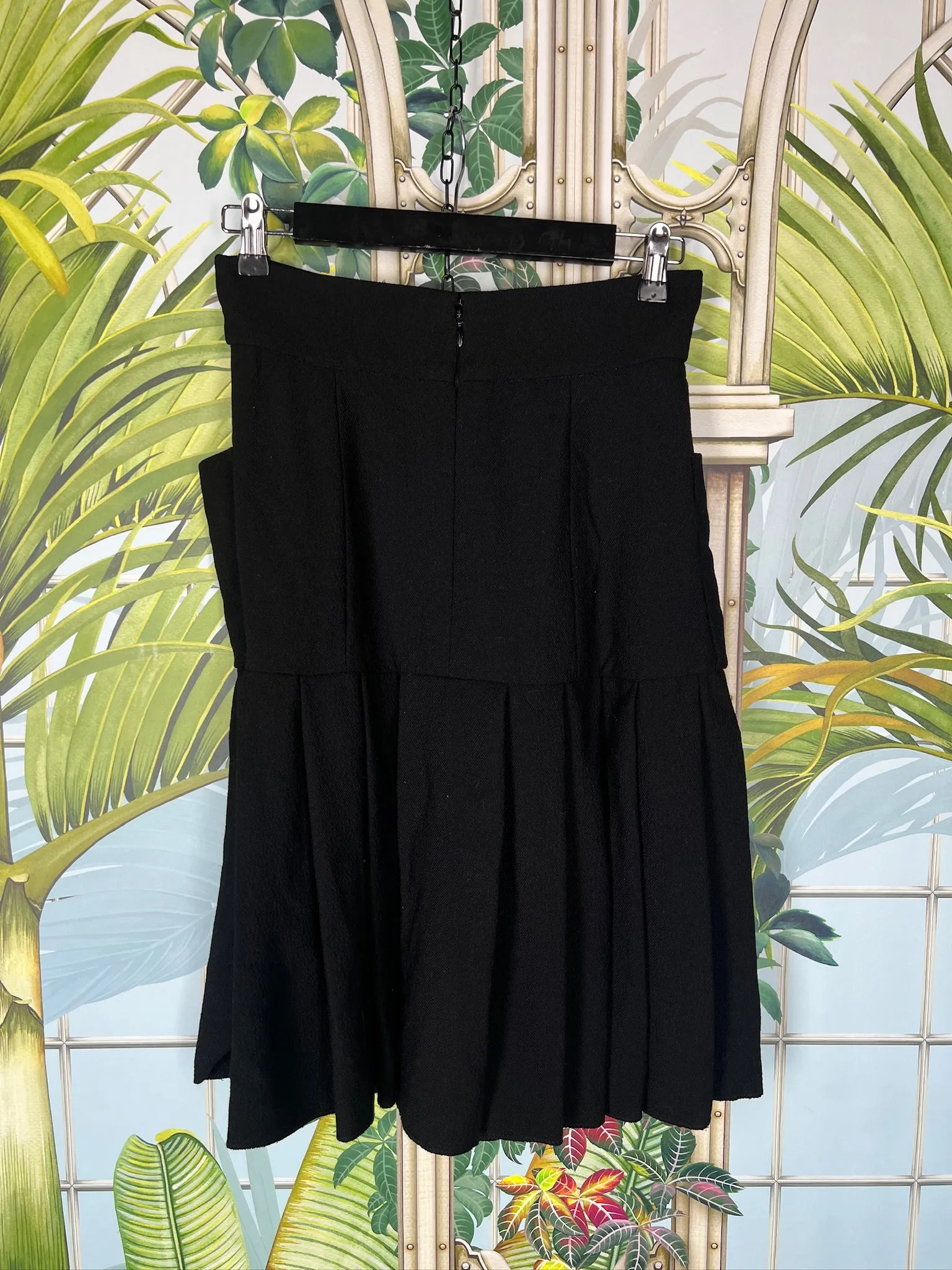 Chanel vintage skirt black