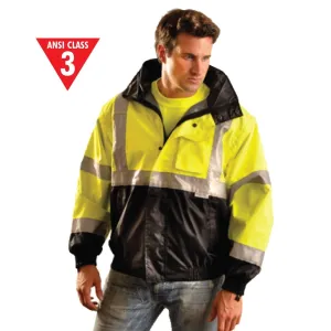 Class 3 Black Bottom Bomber Jacket - XXL