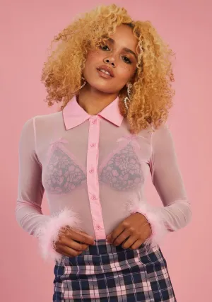 Cozy Feeling Button Up Blouse