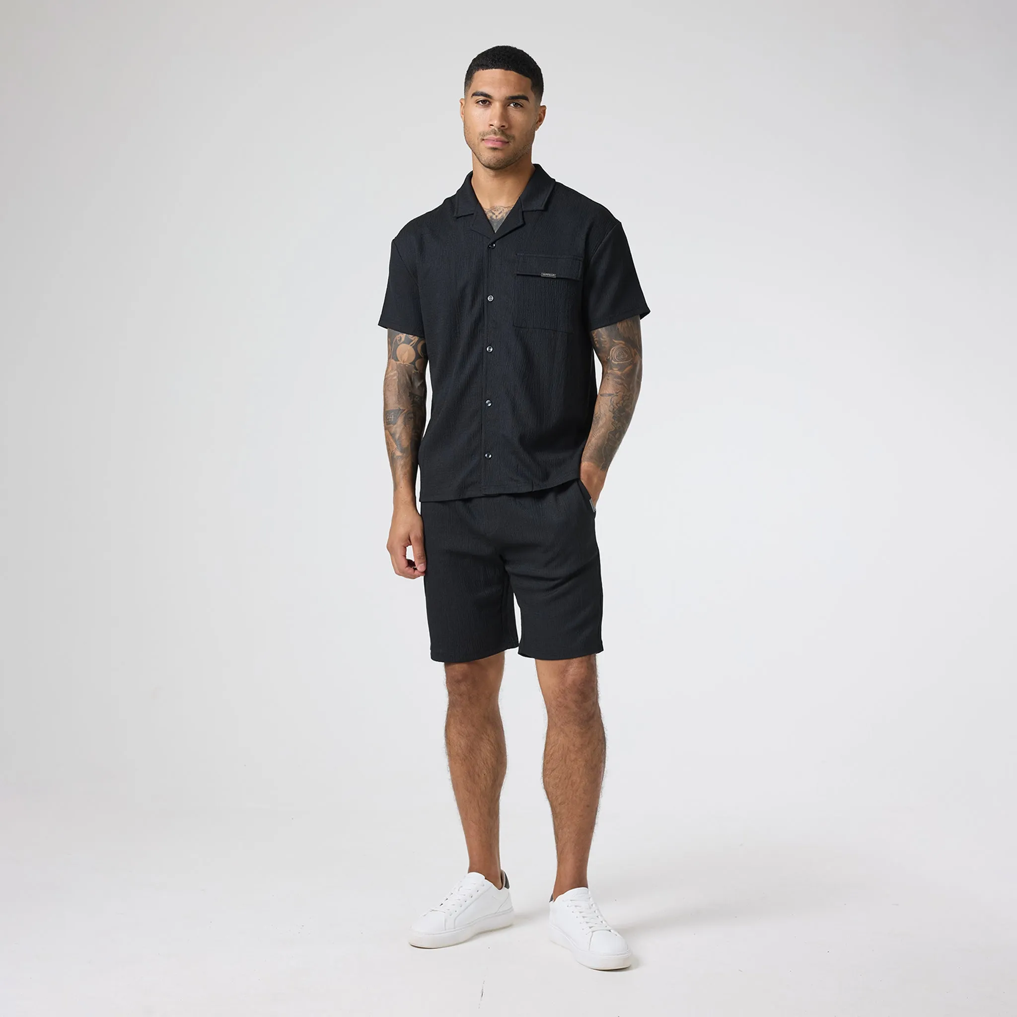 Crinkle Short | Black