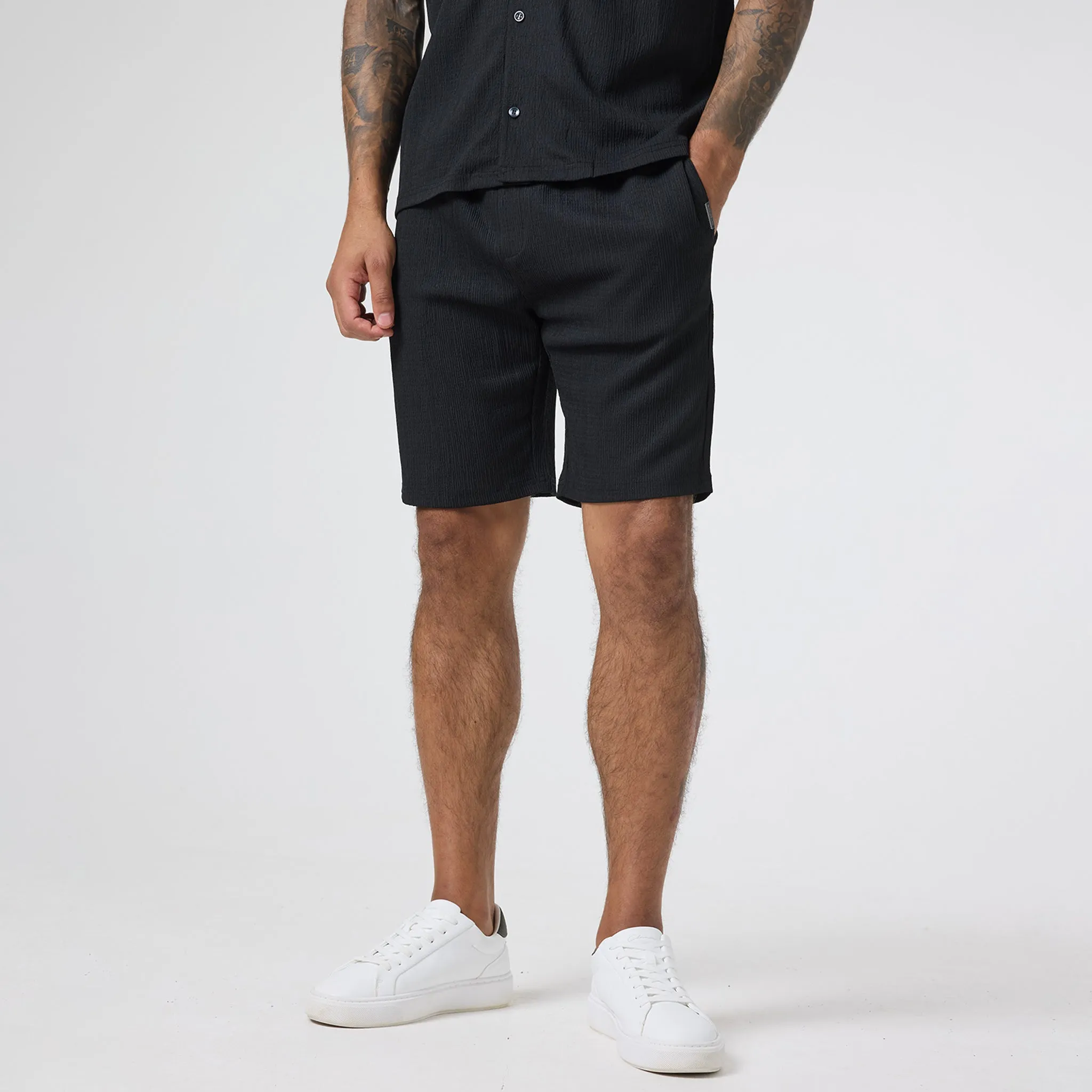 Crinkle Short | Black