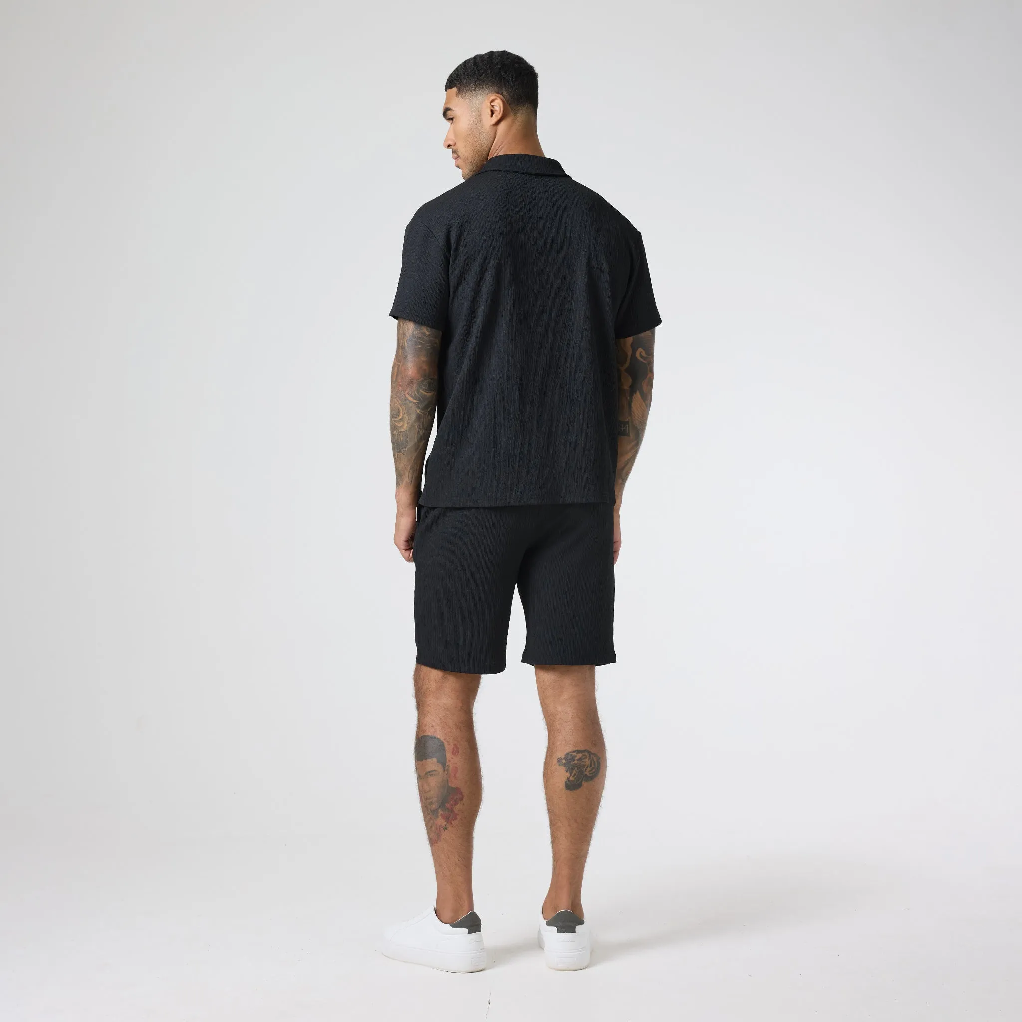 Crinkle Short | Black