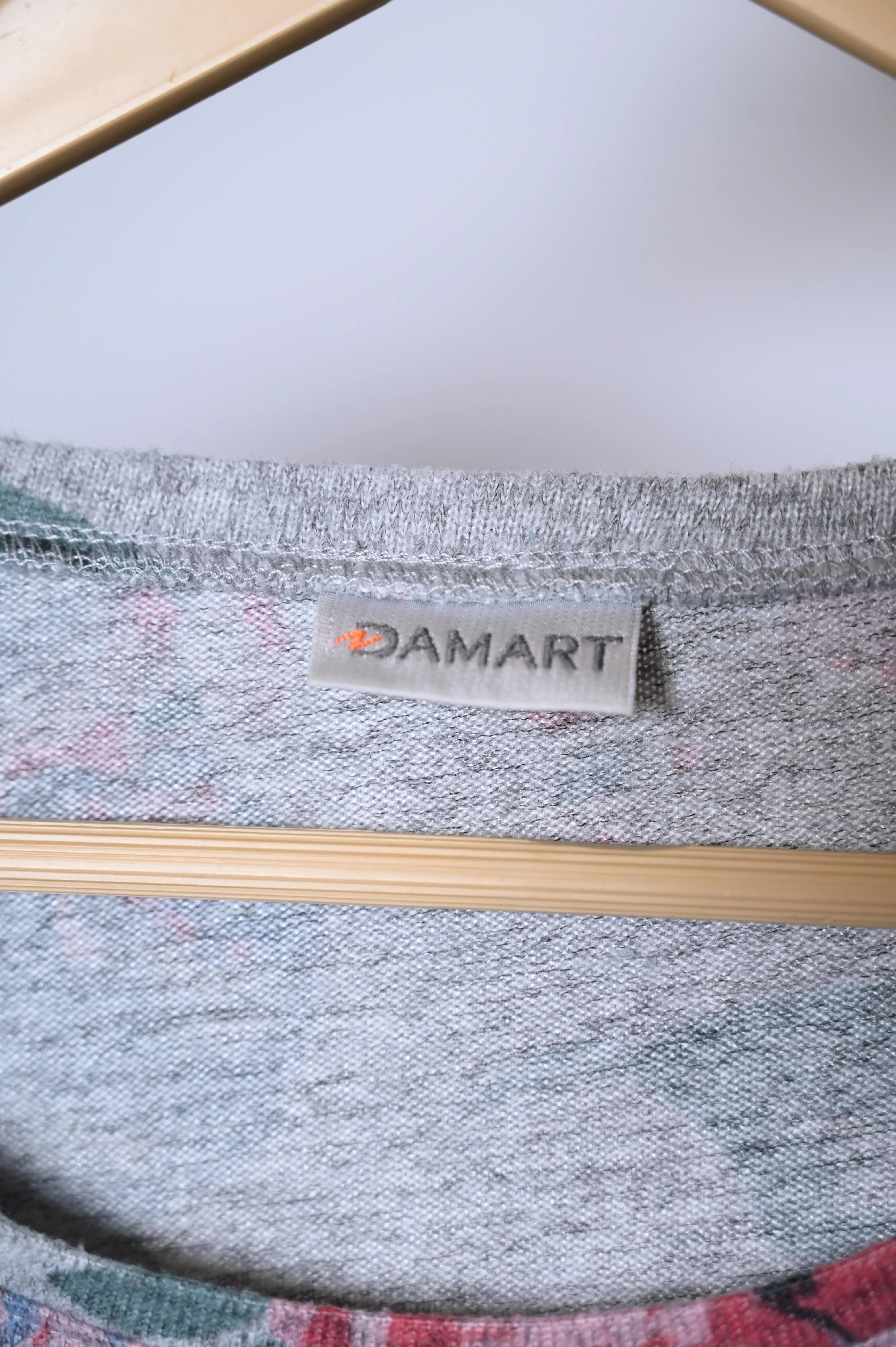 Damart Grey Winter Blouse