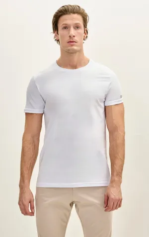 DTLA Cotton Crew-Neck T-Shirt - White