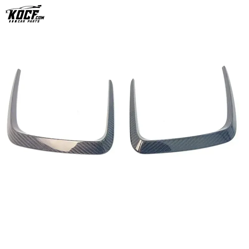 Front Hood Bonnet Vent Trim Dry Carbon Fiber Fit for BMW M Series G8X M3 M4