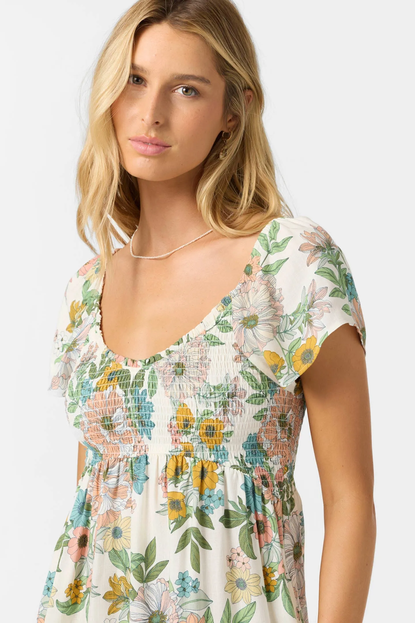 HAYZEL FLORAL MINI DRESS