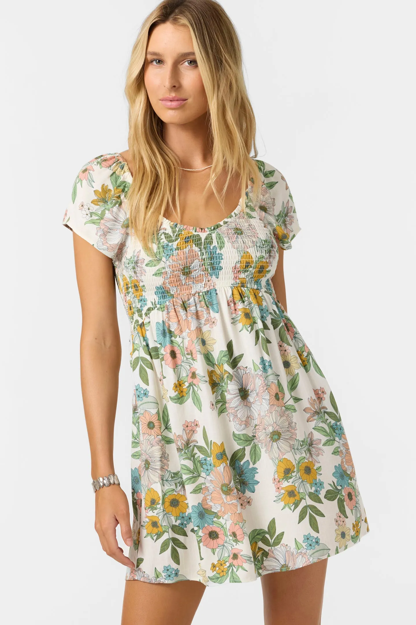 HAYZEL FLORAL MINI DRESS