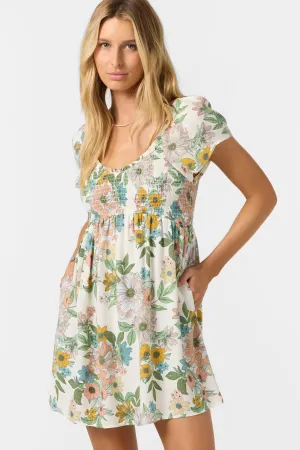 HAYZEL FLORAL MINI DRESS