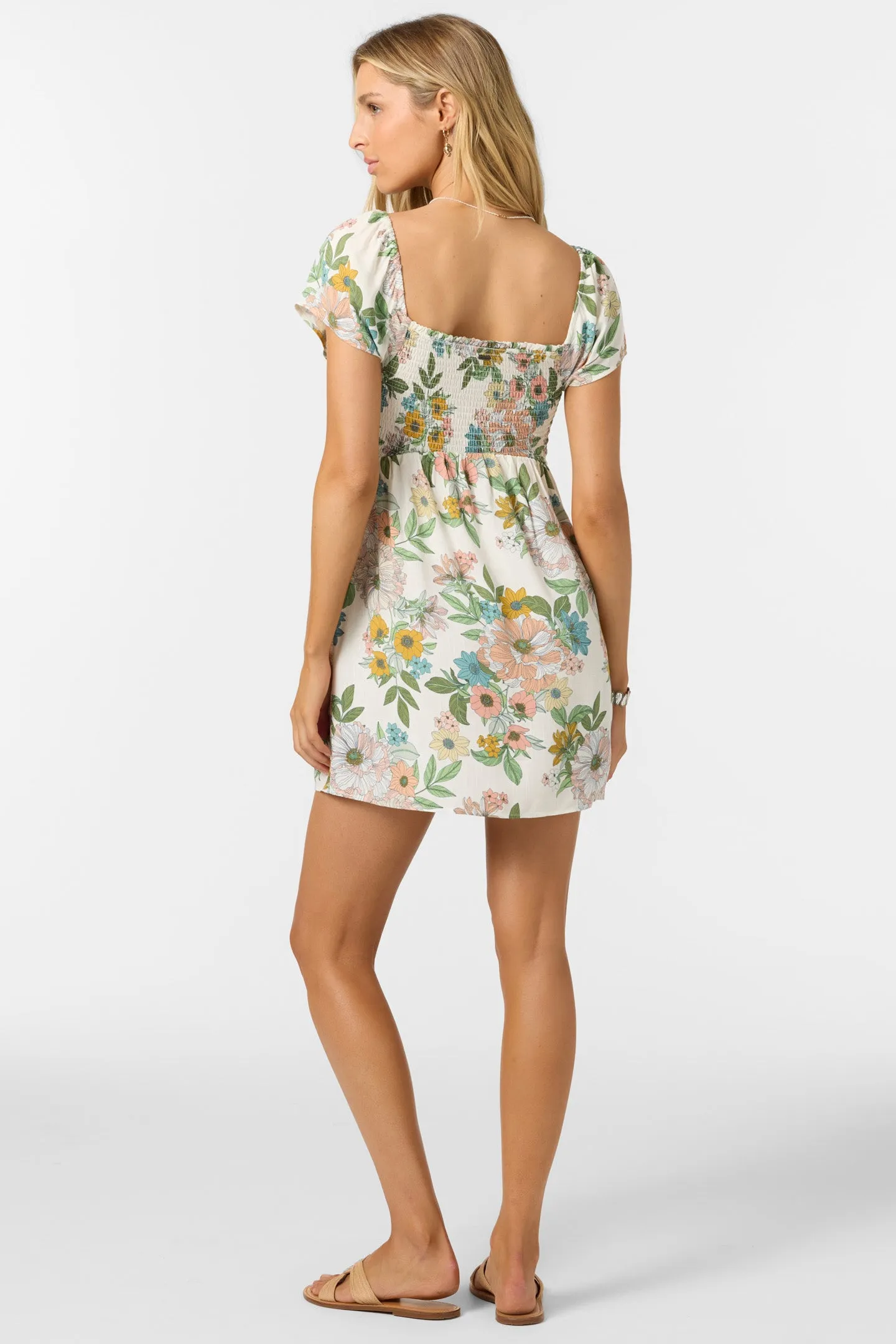 HAYZEL FLORAL MINI DRESS