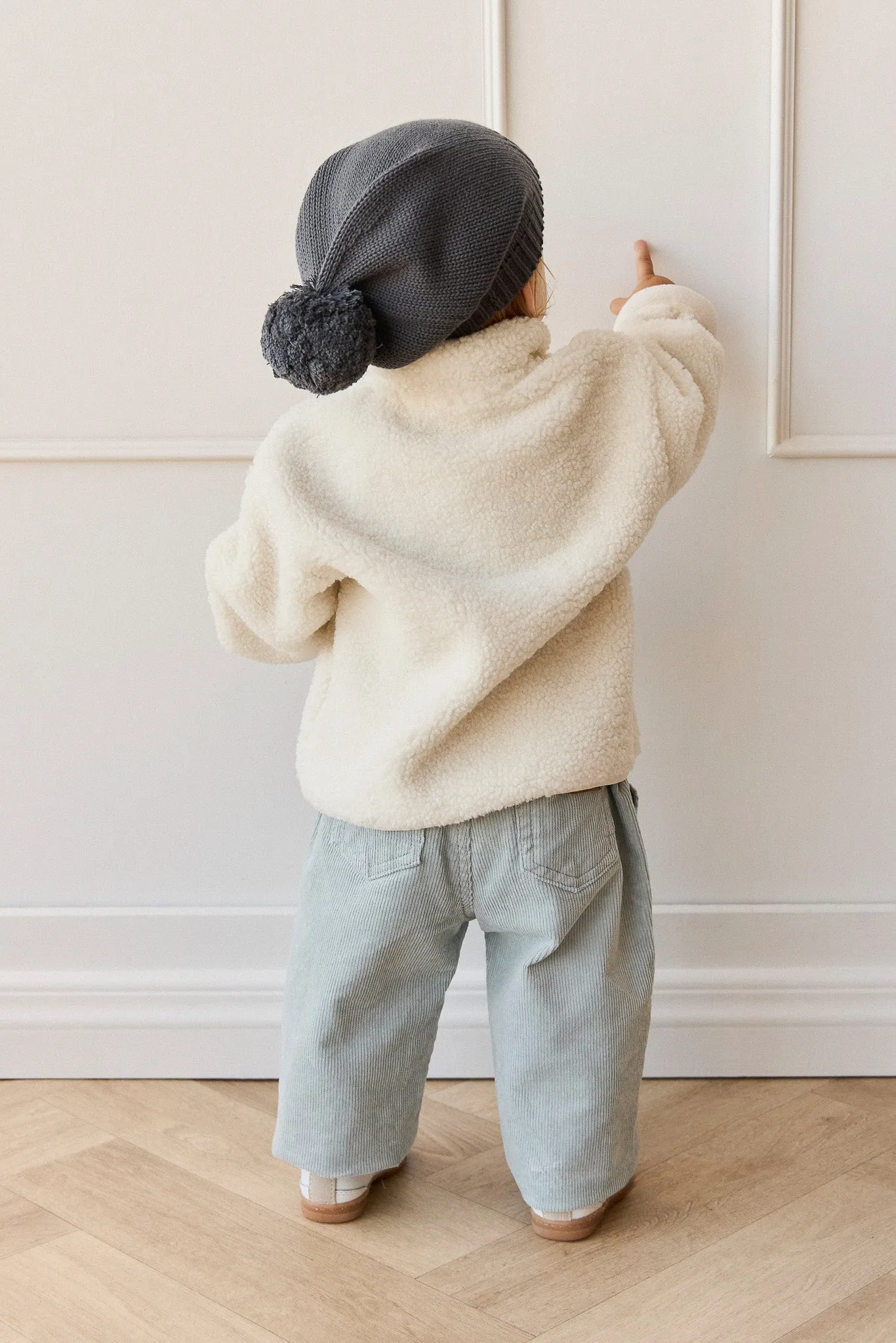 Henrik Zip Pullover - Natural