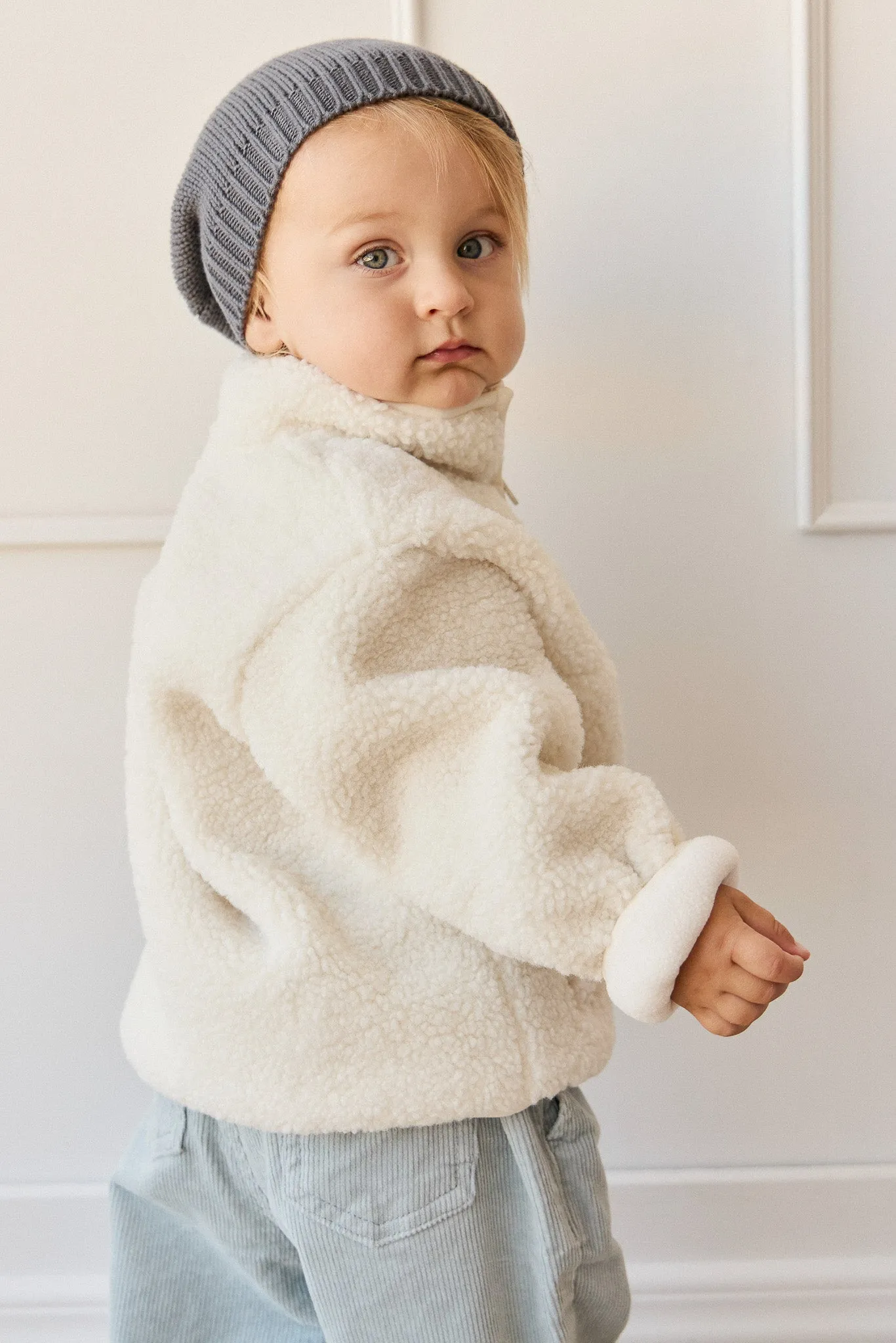 Henrik Zip Pullover - Natural