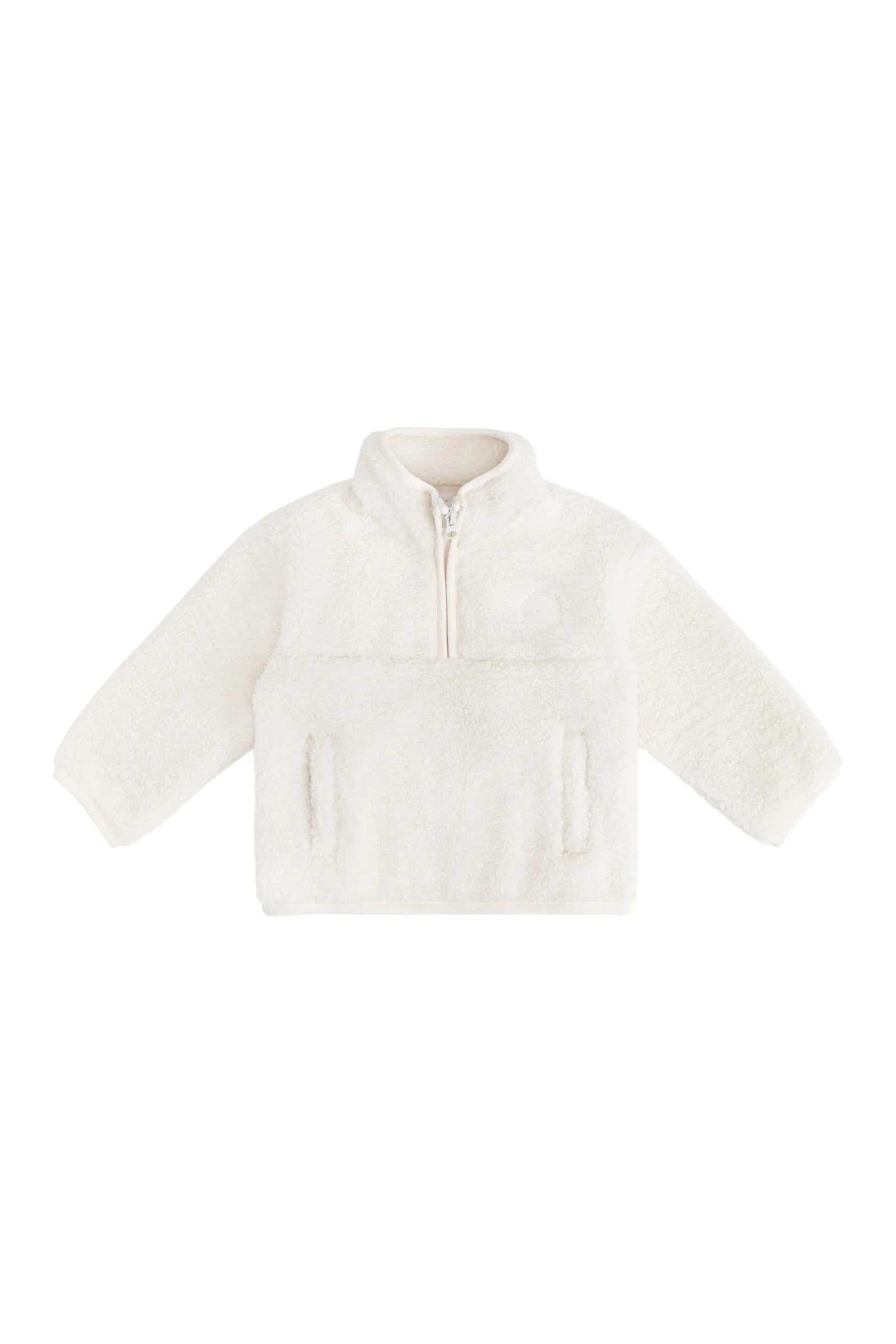 Henrik Zip Pullover - Natural