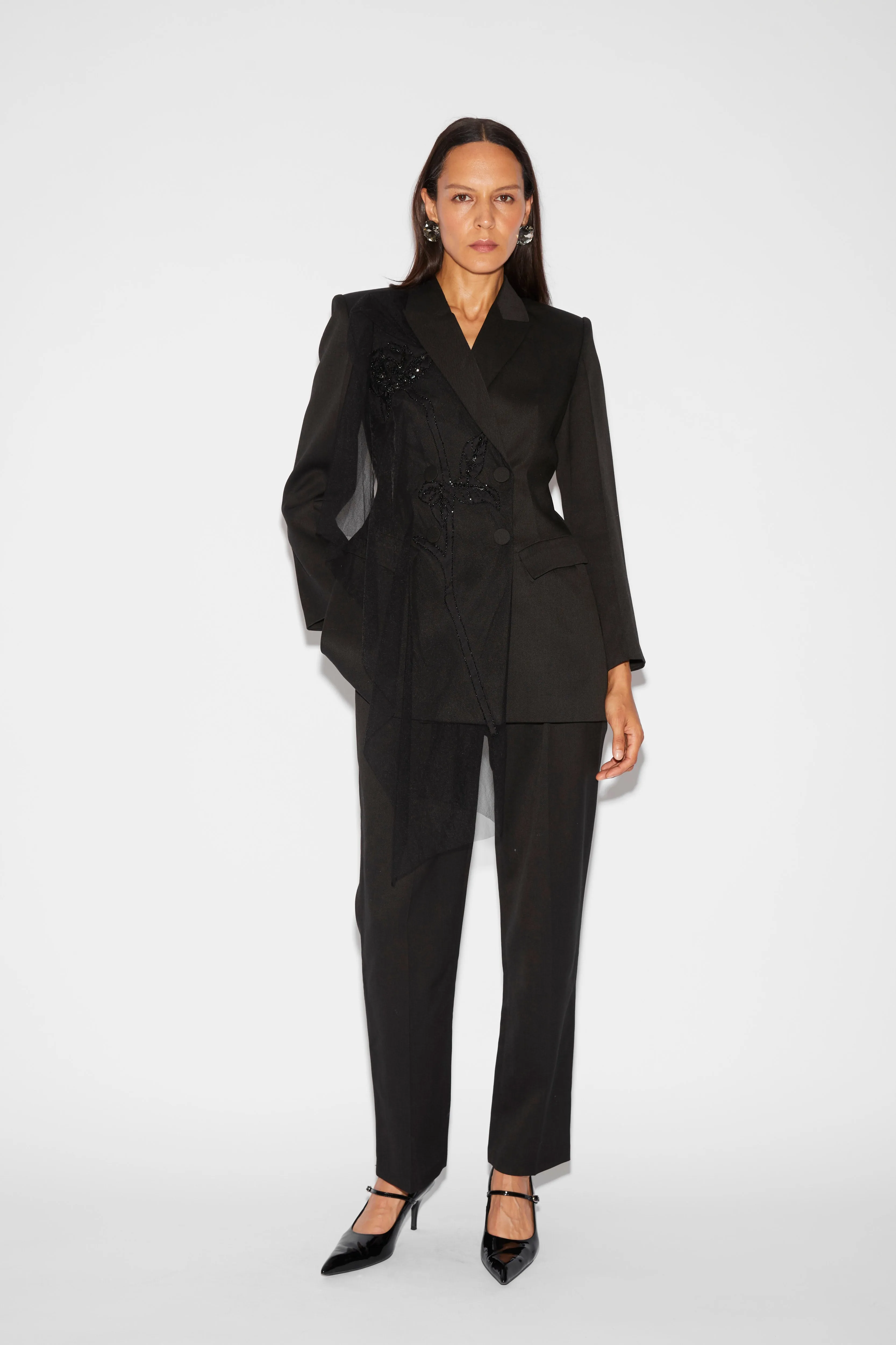 HENRY TROUSERS BLACK TAILORING