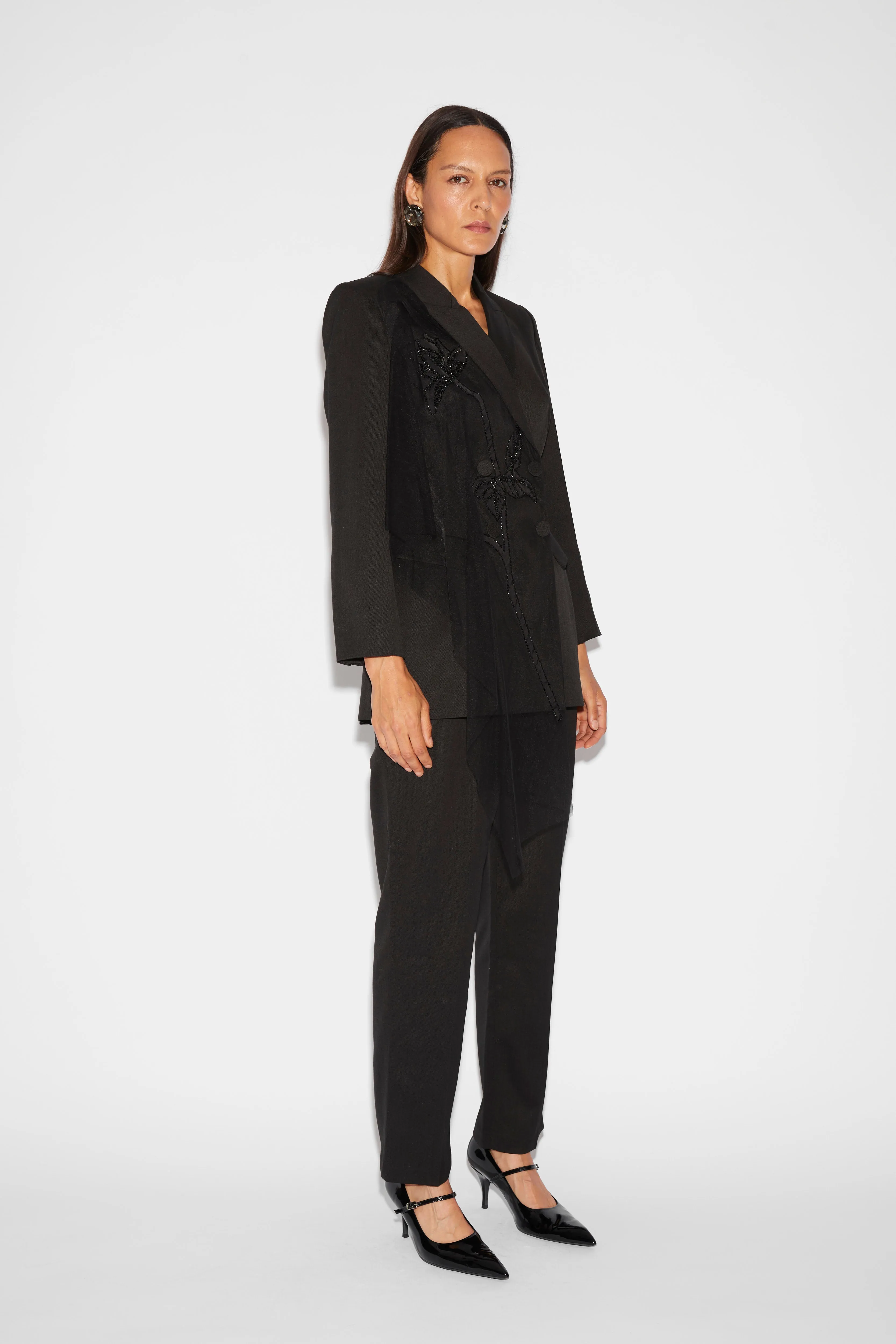 HENRY TROUSERS BLACK TAILORING