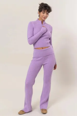 Hyfve Deja Vu Knit Pants – Chic Comfort with Retro Flair