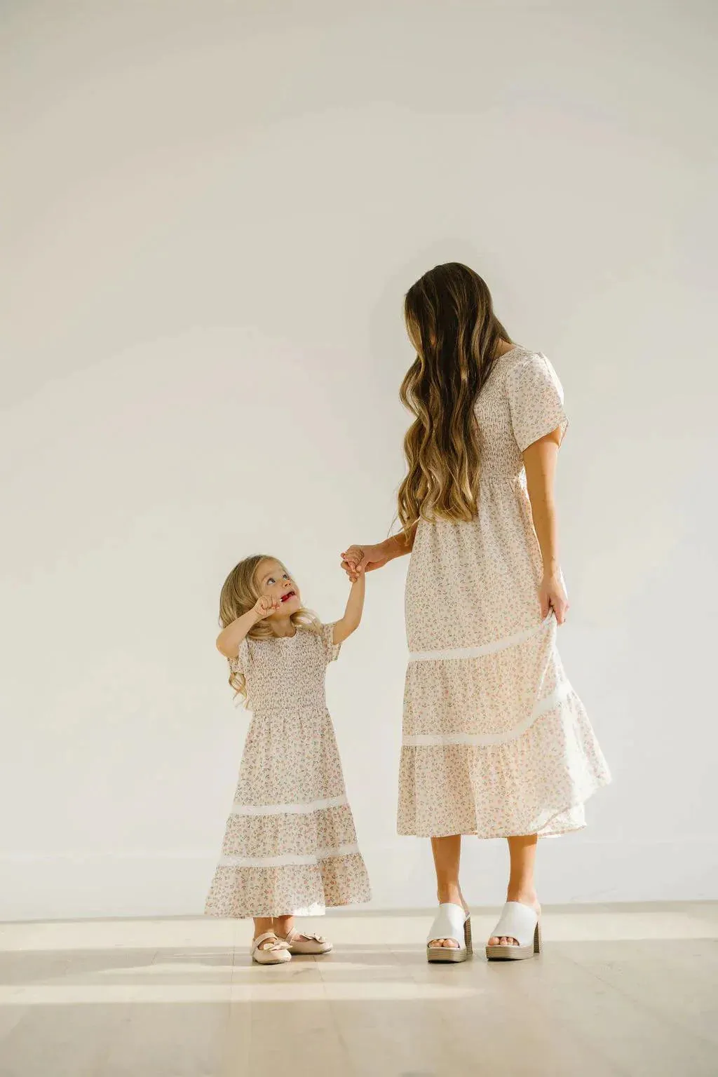 Isla Dress in Light Blush