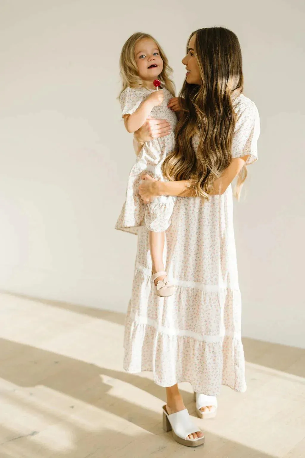 Isla Dress in Light Blush