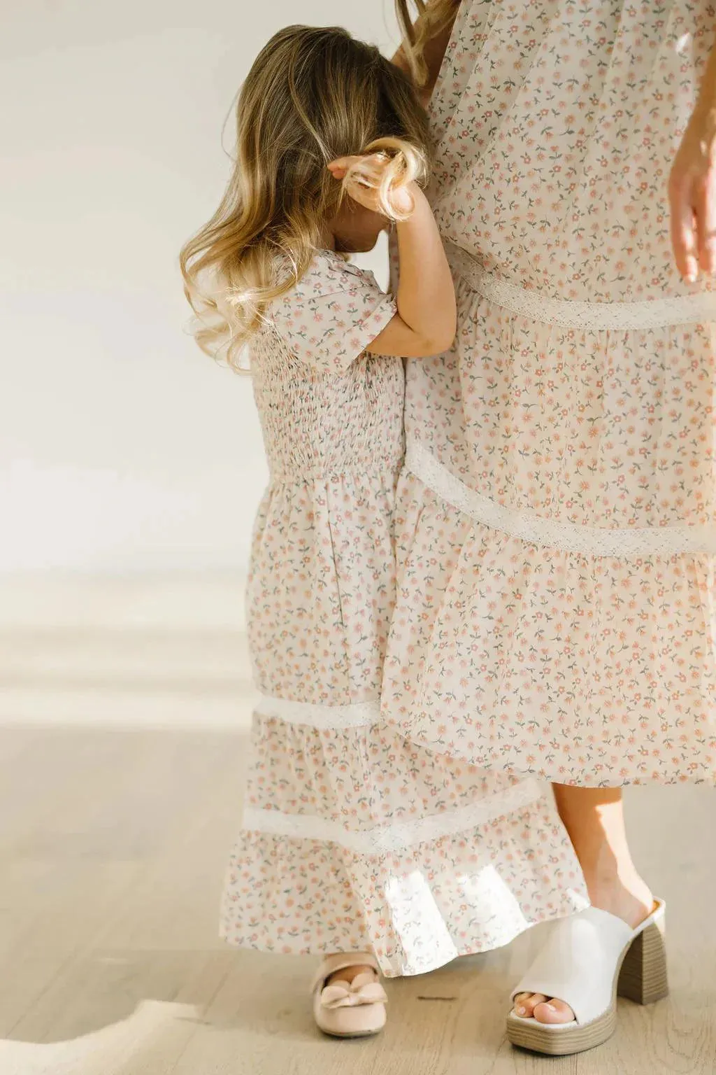 Isla Dress in Light Blush