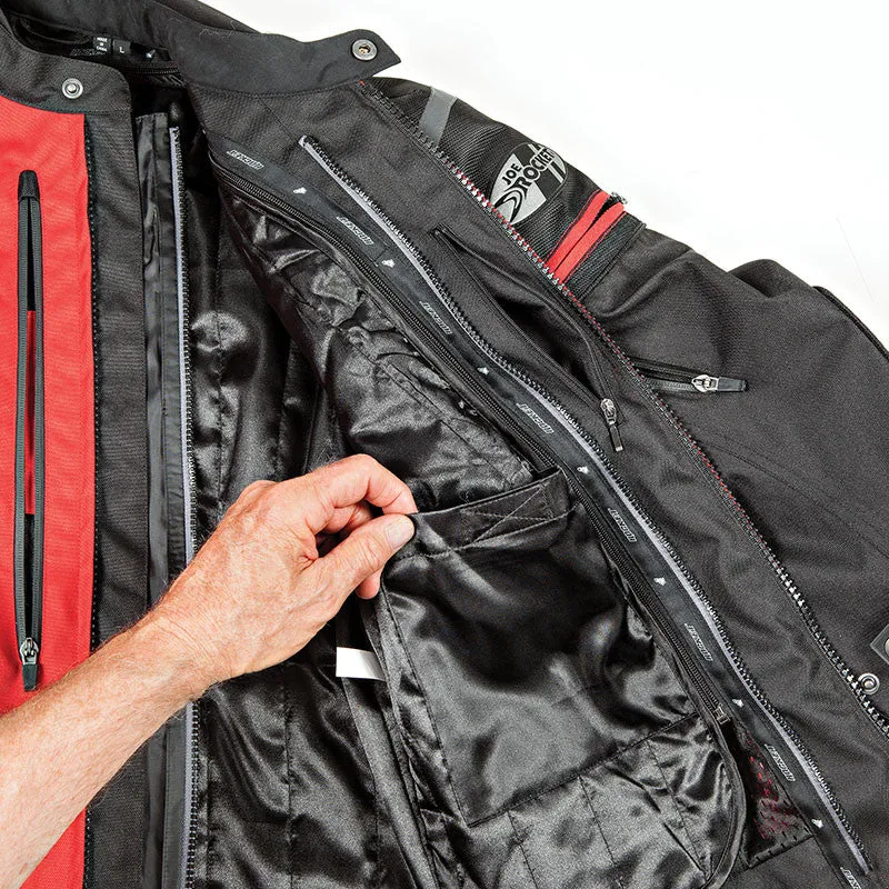 Joe Rocket Atomic 5.0 Waterproof Mens Textile Motorcycle Jacket