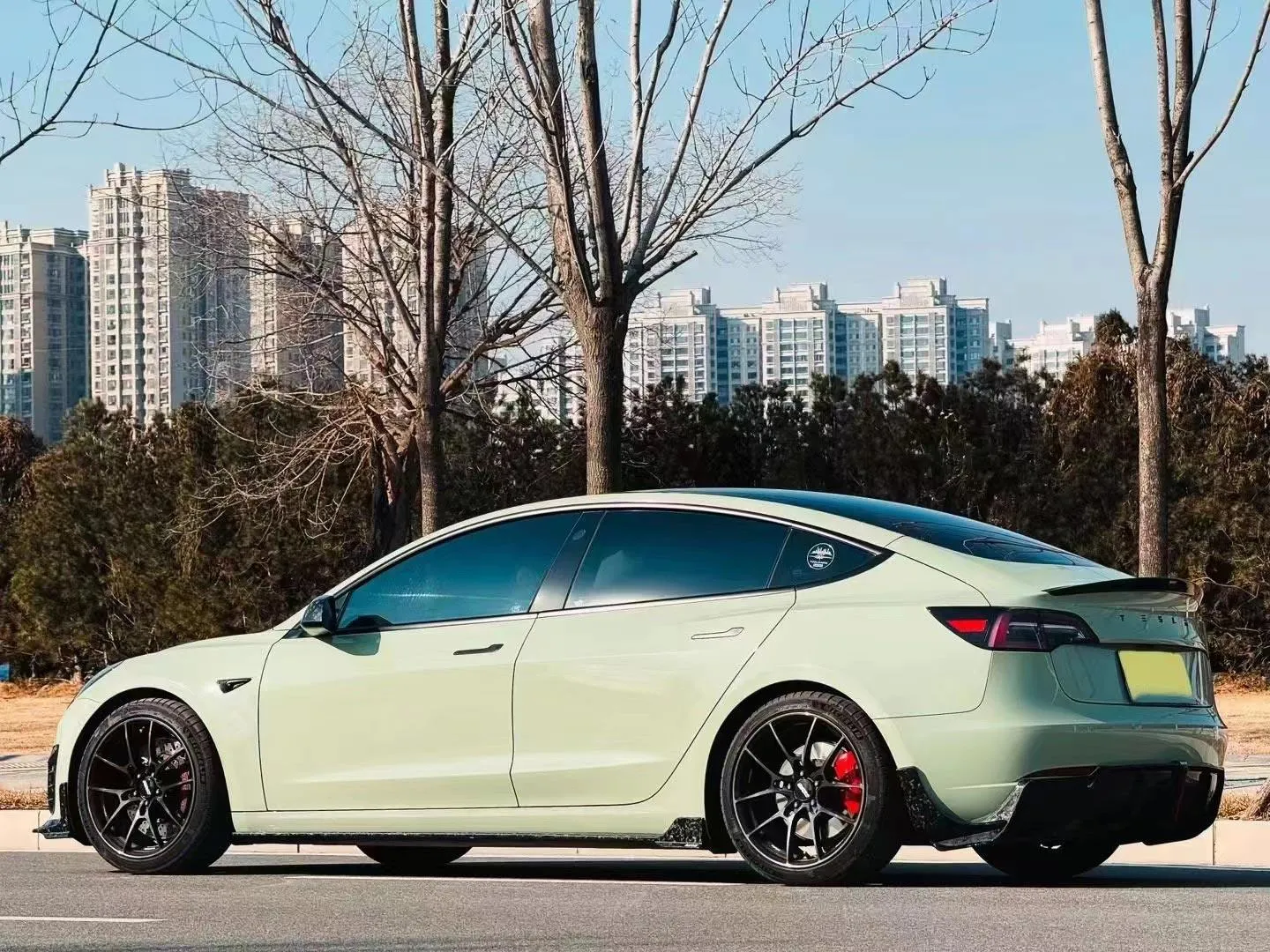 Karbel Carbon Side Skirts for Tesla Model 3 / Performance Pre-preg Carbon Fiber