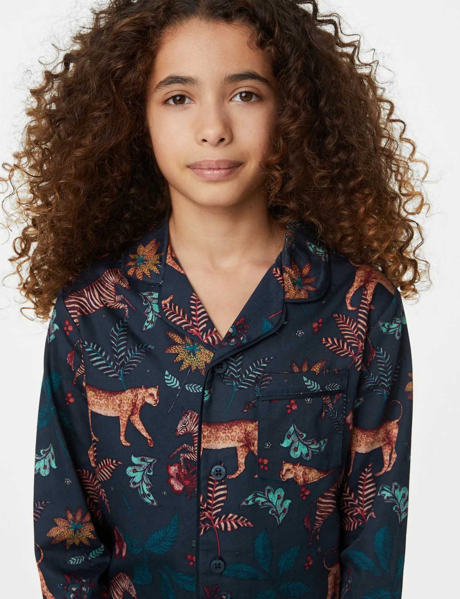 Kids Jungle Animals Family Christmas Pyjama Set