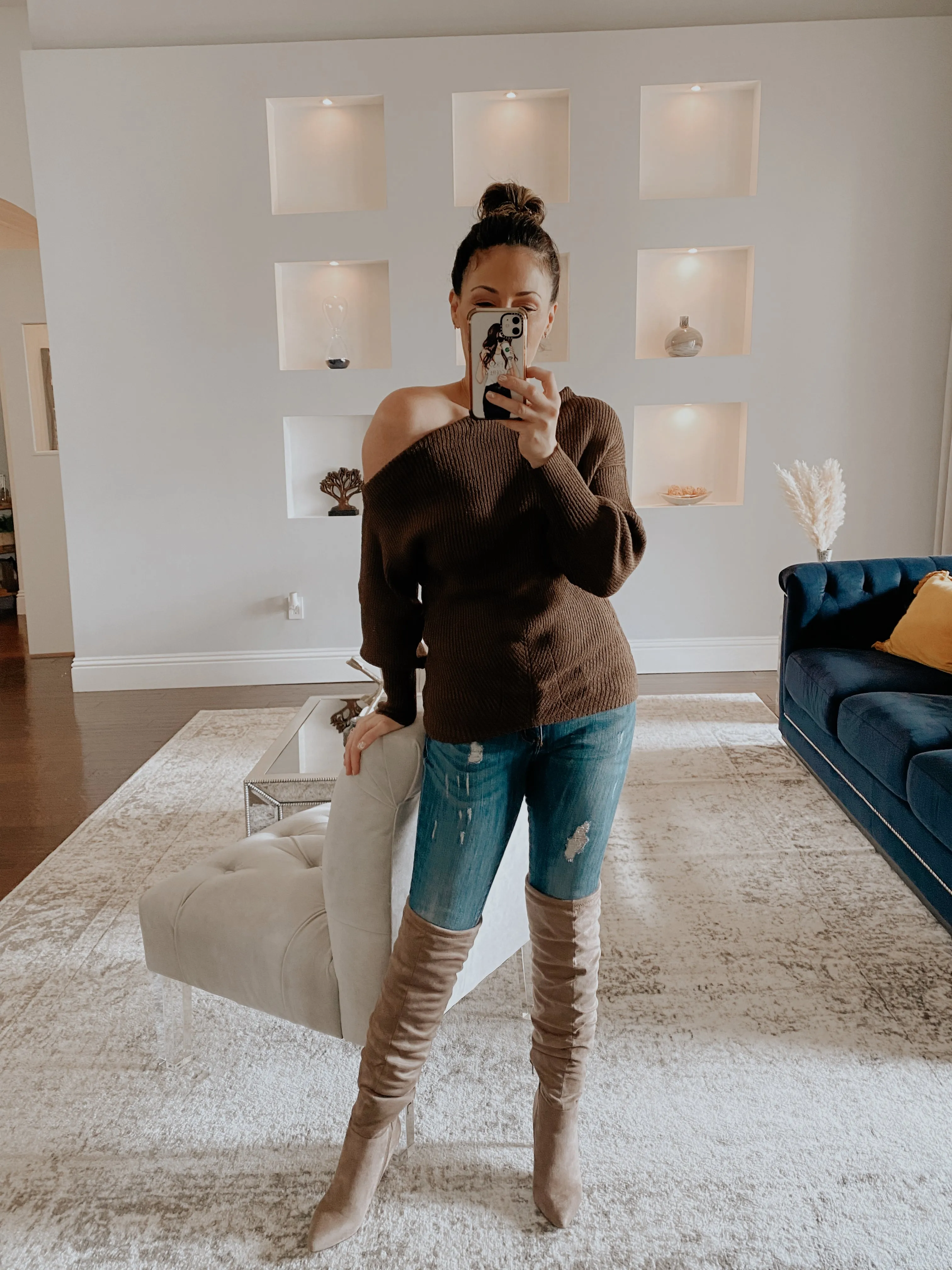 Madison Off The Shoulder Sweater