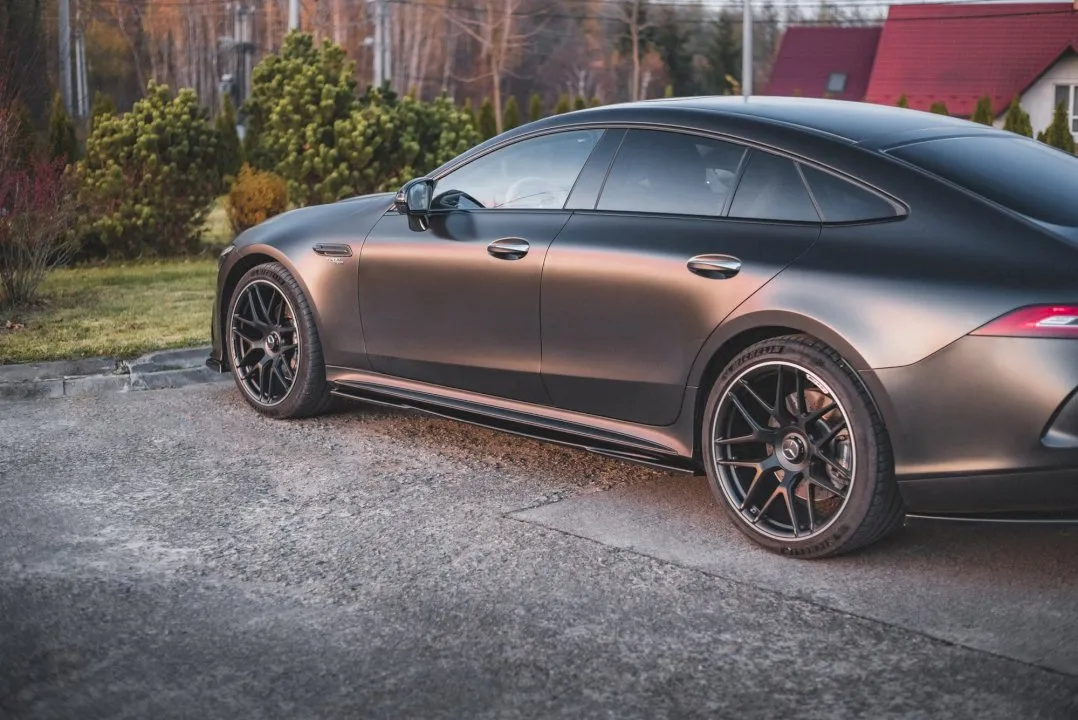 Maxton Design - SIDE SKIRTS DIFFUSERS MERCEDES AMG GT 53 4-DOOR COUPE (2018-)