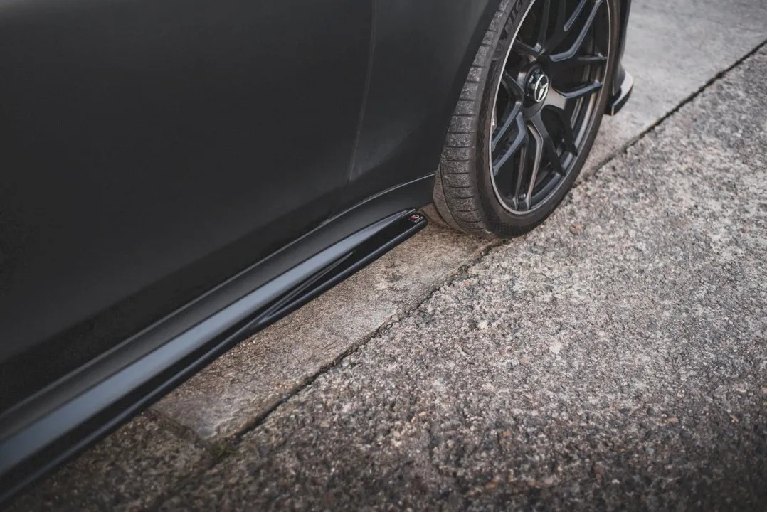 Maxton Design - SIDE SKIRTS DIFFUSERS MERCEDES AMG GT 53 4-DOOR COUPE (2018-)
